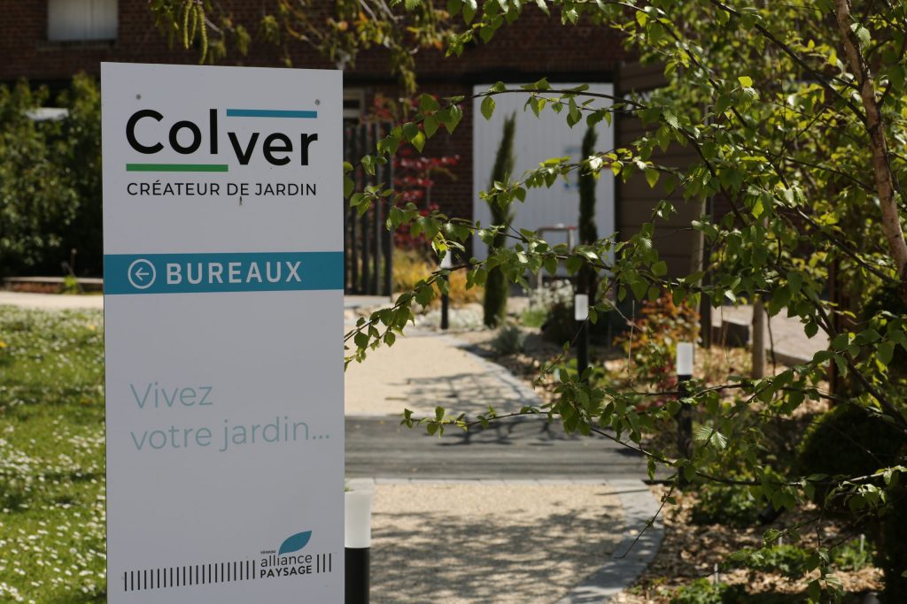 COLVER jardin expo showroom aménagement noyon compiegne