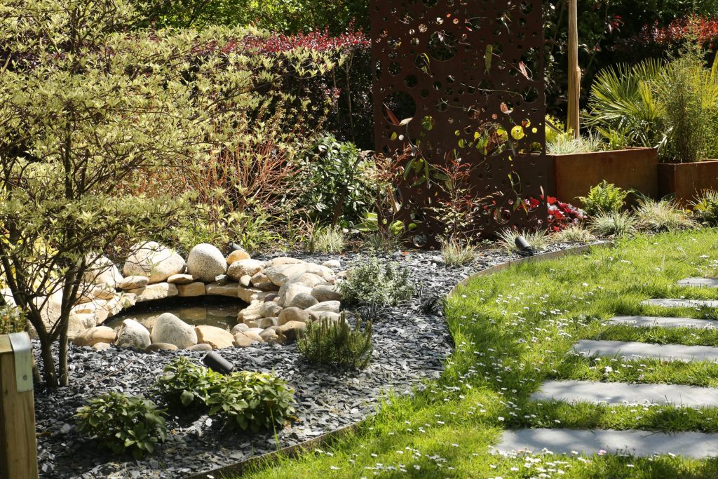 COLVER jardin expo showroom aménagement bassin massif noyon compiegne