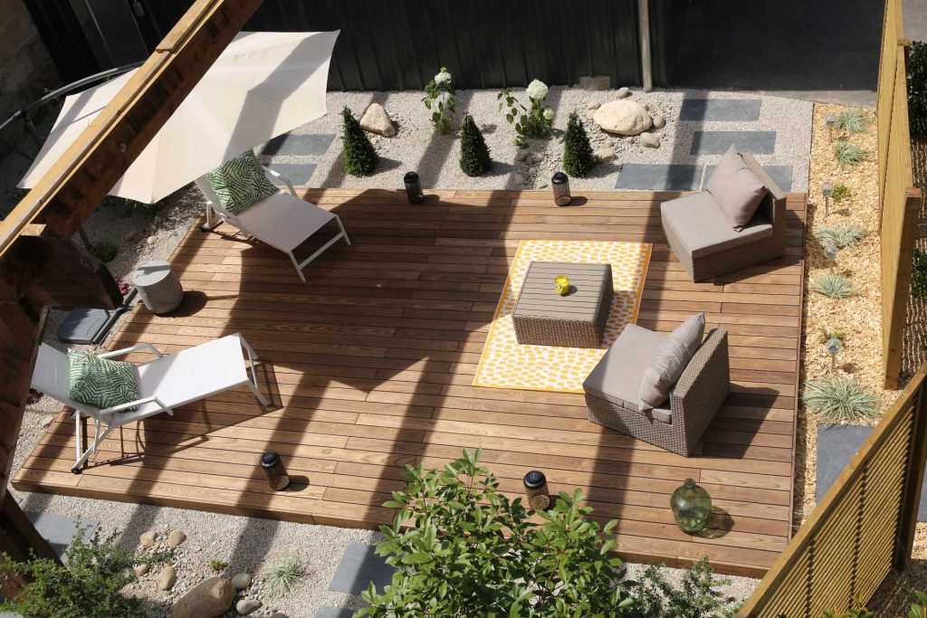 colver paysagiste créateur jardin oise noyon soissons rénovation terrasse thermofrêne bois