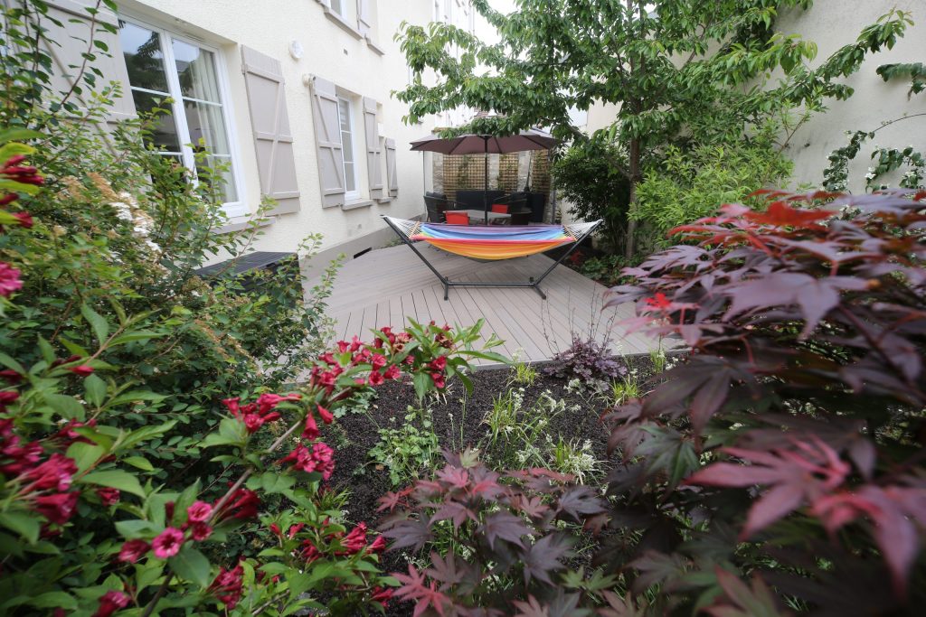 Colver createur jardin paysagiste oise compiegne massif vivaces fleurs