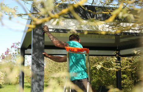 montage pergola bioclimatique poseur professionnel colver Compiègne